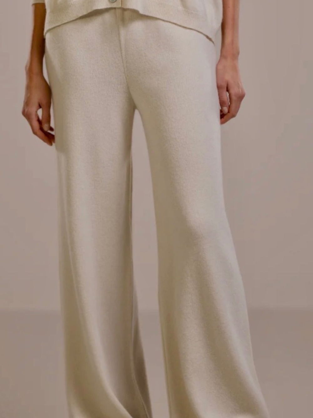 JAKI LONDON CASHMERE WOOL PANTS